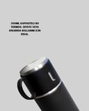 Paslanmaz Çelik Termos Seti | 500 ml Kapasite, 6-12 Saat Isı Koruma, Hediye Kutulu
