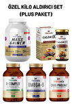 Özel Kilo Aldırıcı Set - Plus Paket ( Omega 3, B Complex, Çinko, Calorix, Gainer 2400gr)