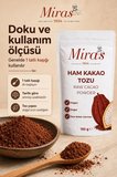 Ham Kakao Tozu Katkısız 150g | %10-12 Yağ | Smoothie, Kahve ve Tatlılar İçin Kakao