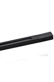 Mini Ray Spot Set Gu-10 Duylu Siyah Kasa Beyaz Işık 3 Spot Lamba 1 Mt Ray 3 Gu10 6500k Led Ampul