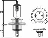 Hella 8GJ002525251 Ampul Uzun Far-Sis Farı H4 75 70W 24V-Daf MAN Volvo 20003402650