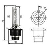 Hella 8GS007949261 Far Ampulu Xenon D2S Vectra B-Astra H 07119904790