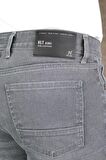 Erkek Koyu Gri Slim Fit Pantolon HLT-AKIGREY