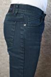 Hlt Jeans Erkek Haki Cep Lycralı  Slim Fit Kot Pantolon HLTVALGREEN