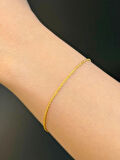 14 Ayar Altın Halat Zincir Bileklik