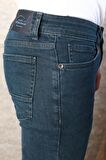 Hlt Erkek Dark Green Taşlamalı Jean Pantolon  HLTHE1949
