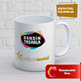 Kişiye Özel Beyaz Kupa Bardak - 00192-04