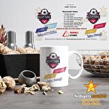 Taraftarlara Özel Tasarlanabilir Beyaz Kupa Bardak - HMK-00002