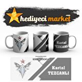Taraftarlara Özel Tasarlanabilir Beyaz Kupa Bardak - HMK-00004
