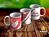 Taraftarlara Özel Tasarlanabilir Beyaz Kupa Bardak - HMK-00004