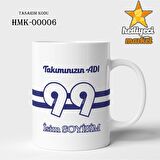 Taraftarlara Özel Tasarlanabilir Beyaz Kupa Bardak - HMK-00006