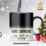 Kişiye Özel 2024 Yılbaşı Temalı Sihirli Kupa Bardak - HMK-00022-01