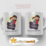Anneler Gününe Özel Beyaz Kupa Bardak - HMK00085