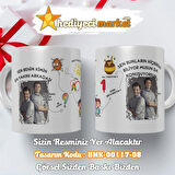 Prens Karakter Temalı Beyaz Kupa Bardak - HMK-00117-08