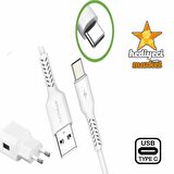 ETECH ETC-014 2.1A 10W Type-C Şarj Cihazı Seti