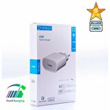 ETECH ETC-010 3.0A 15 / 18W Fast Micro Şarj Cihazı (Quick Charge)