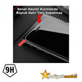 Iphone 12 / 12 Pro Tam Ekran Siyah HD 9H Kırılmaz Cam