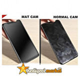 Iphone 12 Pro Tam Ekran Siyah MAT 9H Kırılmaz Cam