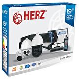 Herz HM-3519 19'' HD Led VGA HDMI RCA Girişli Dahili Hoparlörlü Ve Kumandalı CCTV Monitör