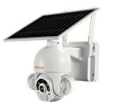 Hm-840 4g Sim Kartlı Güneş Enerjili (solar) 360° Hareketli Akıllı Kamera -uygulama Kontrol-