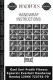 Özel Seri Pratik Fitness Egzersiz Everlast Handwrap Bandaj 120X6 723751-70