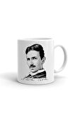 Nikola Tesla ithal Porselen Seramik Kupa Bardak