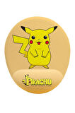 Pokemon Pikachu Bilek Destekli Kaymaz Buruşmaz Kırılmaz Mouse Pad