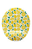 Limon Desenli Bilek Destekli Kaymaz Buruşmaz Kırılmaz Mouse Pad