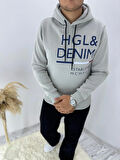 İÇ ŞARDON KAPÜŞONLU ÖN BASKI SWEATSHIRT