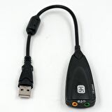 Usb Ses Kartı 7.1 5hv2 Kablolu Usb Sound Steel Sound