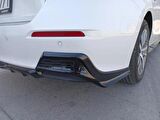CIVIC FE1 2022 IÇIN UYUMLU  ARKA FLAP TAKIMI - PIANO BLACK