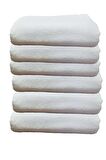 6Lı Paket Boya Tutmayan Mikrofiber El Yüz Spor Kuaför Havlusu 50X90 Cm