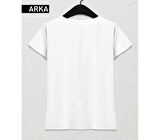 Crimson Cherry Vibes – Feminine Fit T-Shirt Beyaz