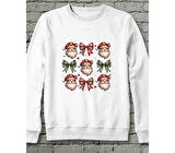 Retro Christmas Santa Sweatshirt