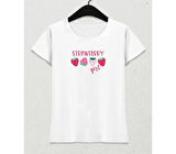 Strawberry Girl – Feminine Fit T-Shirt Beyaz