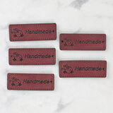  Crafts Handmade Deri Arma 5 Adet - 1556