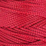  Macrame Koyu Kırmızı El Örgü İpi - RM 0105 - 34345