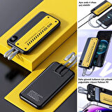 10000 mAh Hızlı Şarj Özellikli Aynı Anda 4 Cihazı Şarj Edebilen Powerbank