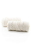 Pamuk Makrome 4 mm İp Ekru
