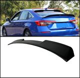 CİVİC FE1 2022 İÇİN UYUMLU CAM ÜSTÜ IÇIN RS SPOILER - PIANO BLACK