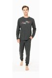 Erkek Kışlık Uzun Kol Pijama Takım 18951