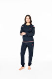 Kadın Pamuklu Lisanslı Pijama Takımı 20118