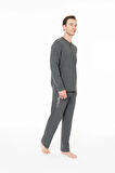 Erkek Kışlık Lisanslı Uzun Kol Pijama Takım 18959