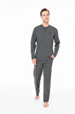 Erkek Kışlık Lisanslı Uzun Kol Pijama Takım 18959