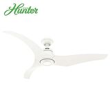 Hunter - Stingray Porselen Beyazı - 152 Cm. DC Motor Aydınlatmalı Tavan Vantilatörü