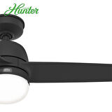 Hunter - Seawave Mat Siyah 132 Cm. - Dış Mekan Duvar Kumandalı Tavan Vantilatörü