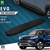 S-Dizayn Honda CR-V 4 Evo Siyah Yan Basamak 173 Cm 2012-2018 A+ Kalite