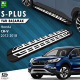 S-Dizayn Honda CR-V 4 S-Plus Gri Yan Basamak 173 Cm 2012-2018 A+ Kalite