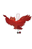 KOVMATİK Bird-x Scare Eye Kuş Balon (SİYAH) Kuş Hologramlı Baykuş Şerit