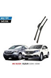 HONDA CR-V 2002-2006 2'li Ön Cam Sileceği Sağ Sol Silecek Takımı Muz Silecek